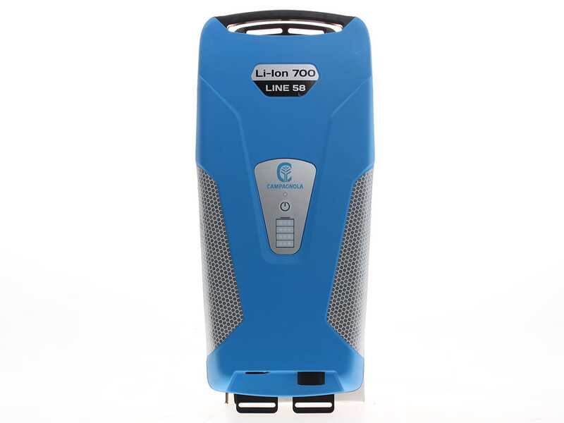 Campagnola HERCULES 58V - Asta in carbonio - 290 cm - Abbacchiatore elettrico a batteria - Batteria a zaino inclusa
