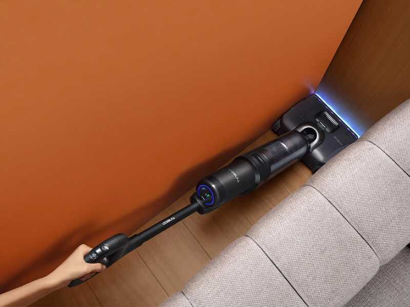 Tineco Floor One S7 Stretch Steam Plus - Lavapavimenti a vapore - 3 in 1: lava, aspira e vaporizza