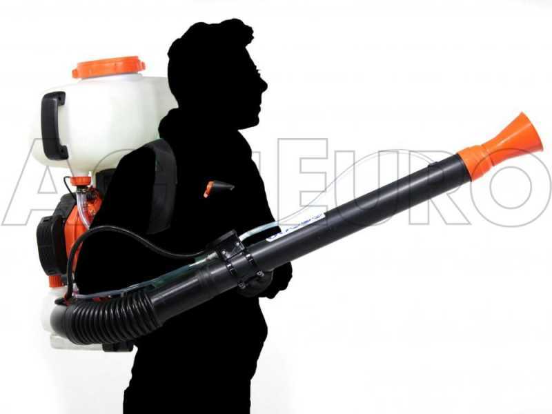 Dal Degan DK 200 - Atomizzatore a zaino a scoppio - Carburatore a vaschetta - Pompa di spinta - 80 cc