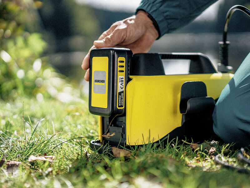 Karcher OC 6-18 Battery Set - Idropulitrice portatile a batteria - 18V 2,5 Ah