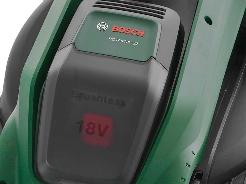 Bosch Rotak18V-32 - Tagliaerba a batteria - 18V/4Ah - Taglio 32 cm