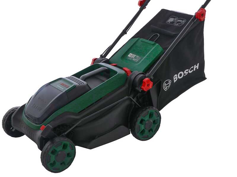 Bosch Rotak18V2-38 - Tagliaerba a batteria - 2X18V/4Ah - Taglio 38 cm
