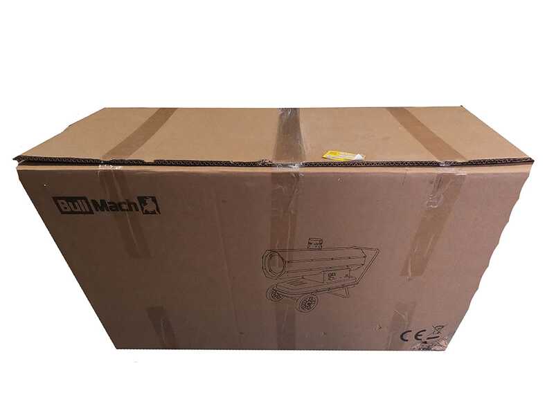 OUTLET - UTILIZZATO PER PROVA - BullMach BM-IDH 80 - Generatore di aria calda diesel 80kW - A combusione indiretta