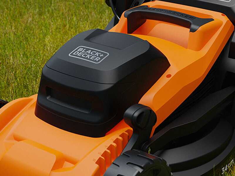 Black &amp; Decker BEMWP340-QS - Tagliaerba elettrico - 1400 W - Taglio 34 cm