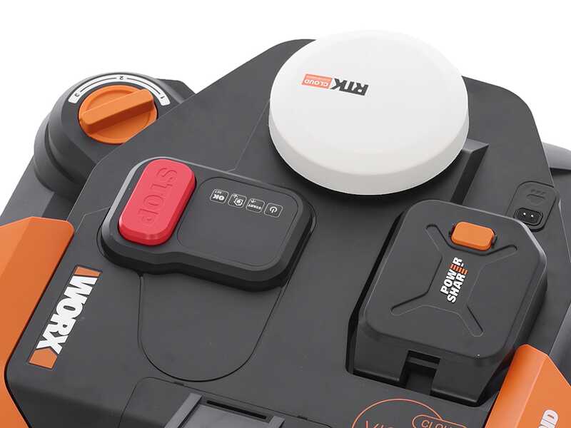 Worx Landroid Vision Cloud WR312E - Robot Tagliaerba - Senza impianto