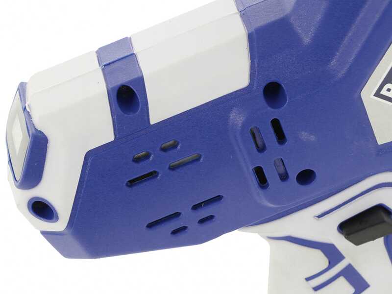 BullMach AION 20 - Potatore manuale elettrico a batteria + Asta telescopica 130-200 cm - 2x21V 2Ah