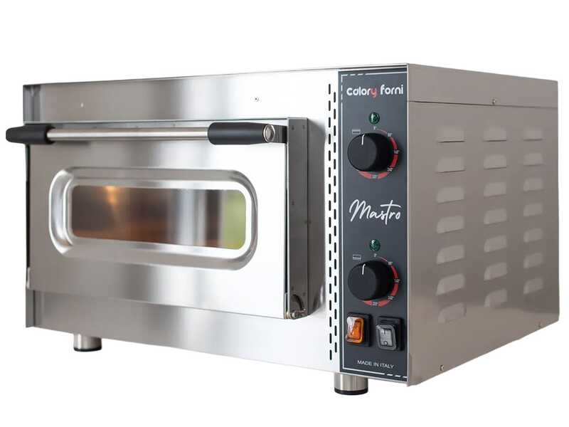 OUTLET - PICCOLI DIFETTI ESTETICI - Calory Forni CF62M Mastro MEK - Forno elettrico per pizza - Camera alta