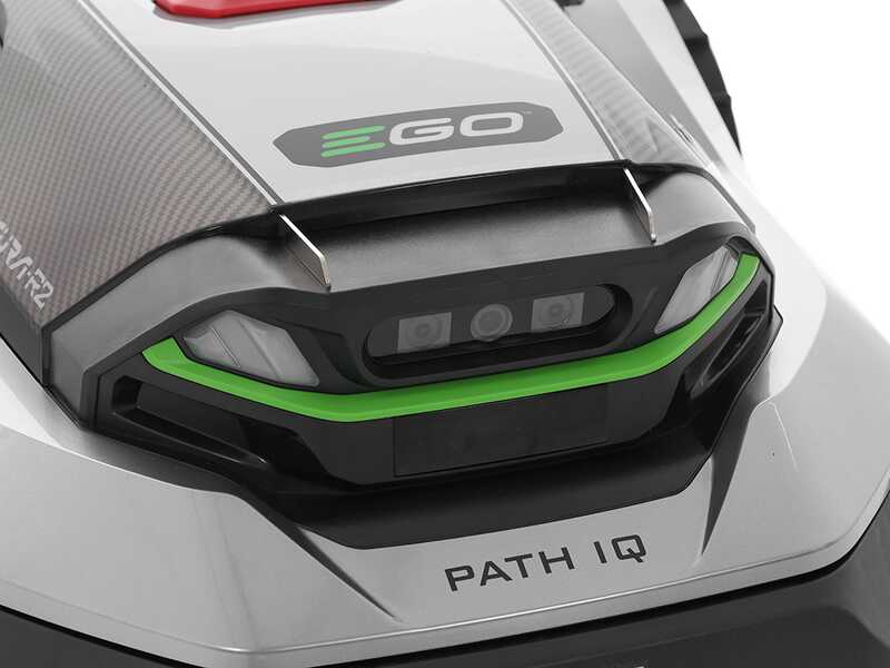 EGO AURA-R2 RMR3000E  - Robot Tagliaerba senza impianto con batteria 5Ah - Decespugliatore ST1300E-S con batteria 2.5Ah