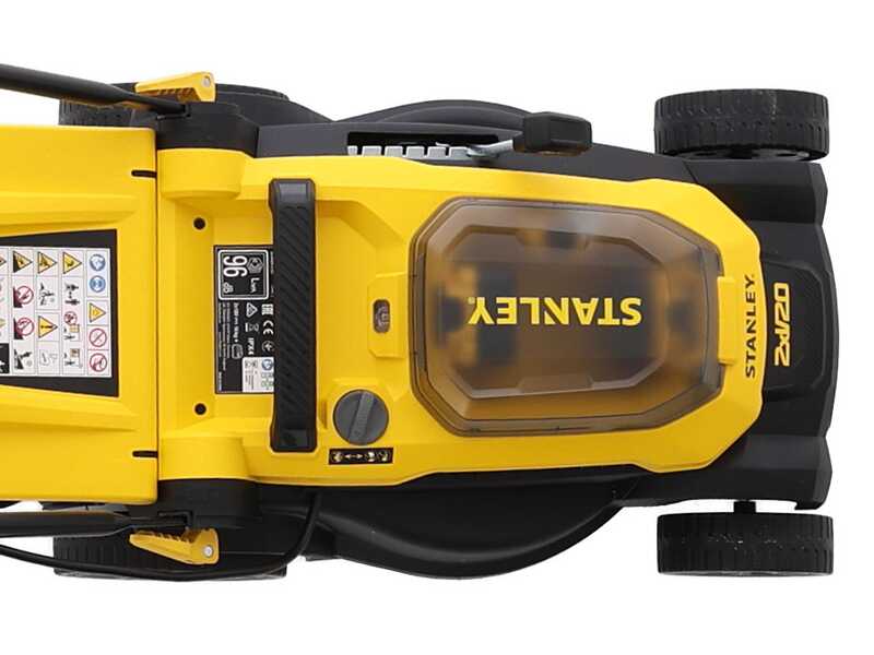 Stanley SCMWP3701N-XJ - Tagliaerba a batteria - 36V - Taglio 37 cm - SENZA BATTERIE E CARICABATTERIE