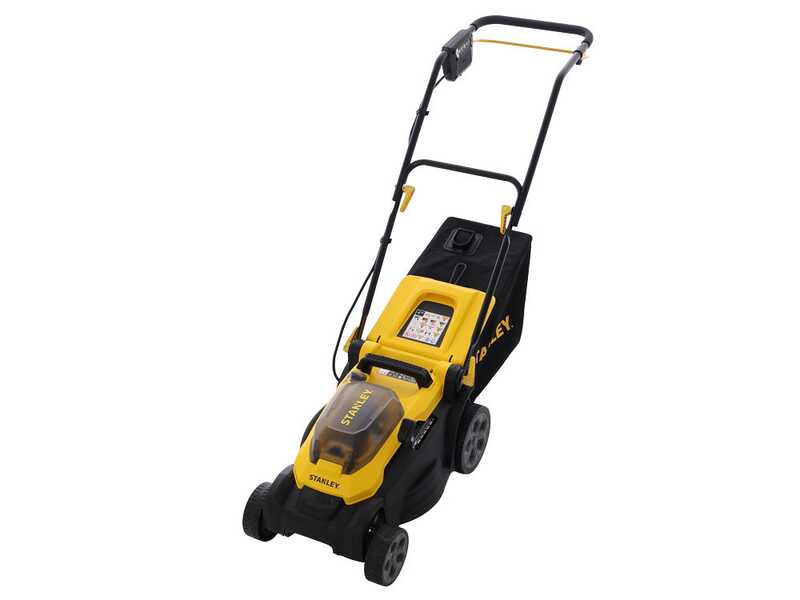 Stanley SCMWP3401M1-QW - Tagliaerba a batteria - 18V 4.0Ah - Taglio 34 cm