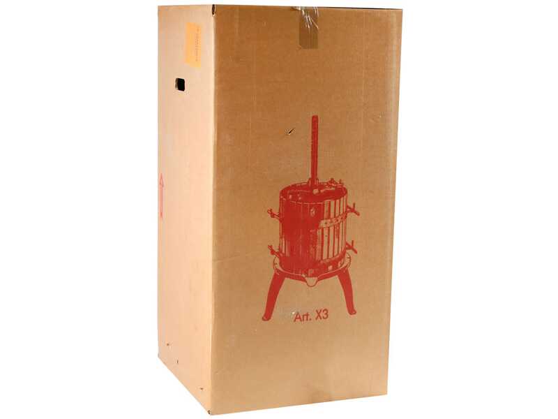 OUTLET - DIFETTI ESTETICI - Baesso Torchio 50 - Torchio per uva manuale - 127 lt