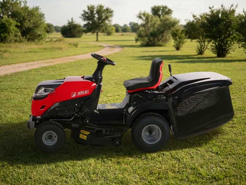 Efco EF 102 R/19 KV - Trattorino tosaerba - Emak K 1900 AVD V-Twin - Cesto di raccolta - Mulching