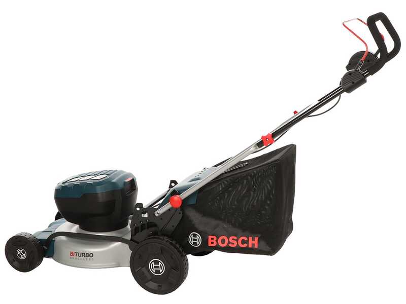 Bosch Professional GRA 18V2-46 - Tagliaerba a batteria 2x18V 12Ah + Caricatore rapido