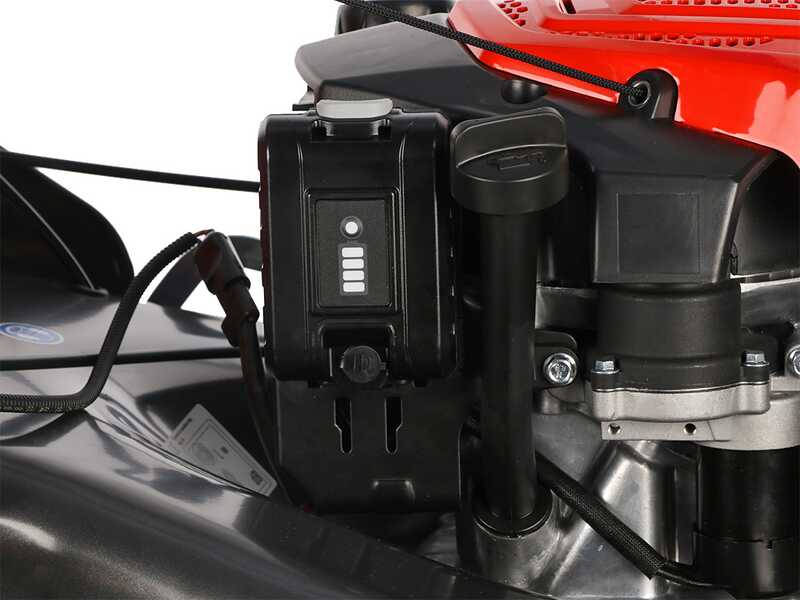 Efco LR 53 TKE Comfort Plus - Rasaerba a scoppio semovente - Motore Emak K 655i OHV da 166 cc - Avviamento elettrico