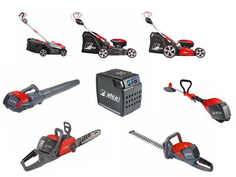Efco LRi 48 T - Tagliaerba semovente a batteria - 2x 40V/5Ah - Taglio 46 cm