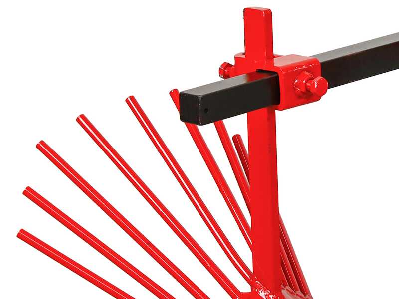 SC-T2 - Scavapatate registrabile a 2 ancore - Telaio da 150 cm - Per trattore con attacco a tre punti
