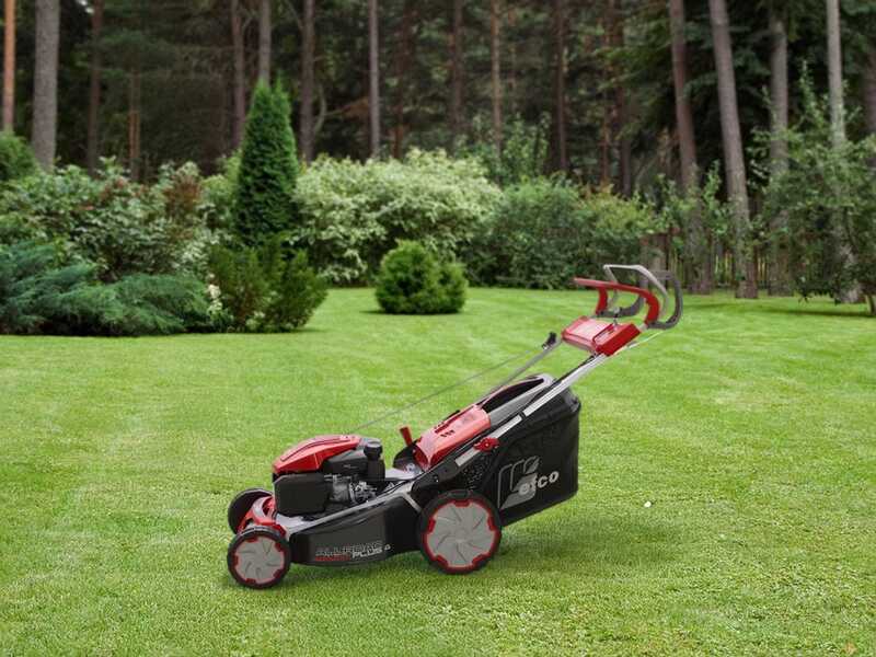 Efco LR 48 TK Allroad Plus 4 - Rasaerba a scoppio semovente - 4in1 - Motore Emak K 655 OHV da 166 cc