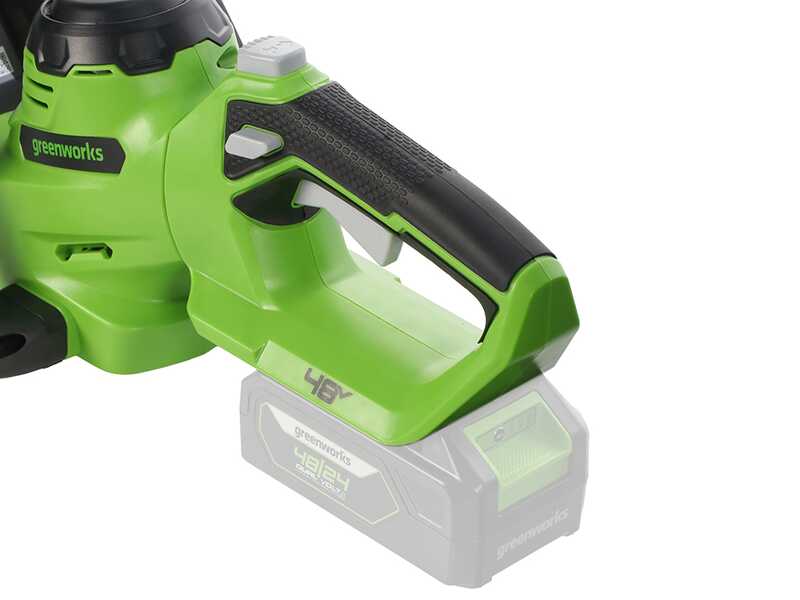 Greenworks G48HT - Tagliasiepi elettrico a batteria - Lama da 51 cm - SENZA BATTERIE E CARICABATTERIE