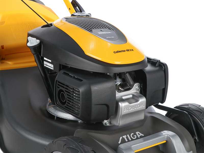 Stiga Collector 48 S H - Tagliaerba a scoppio trazionato - Motore Honda GCVx 145 - Taglio 46 cm