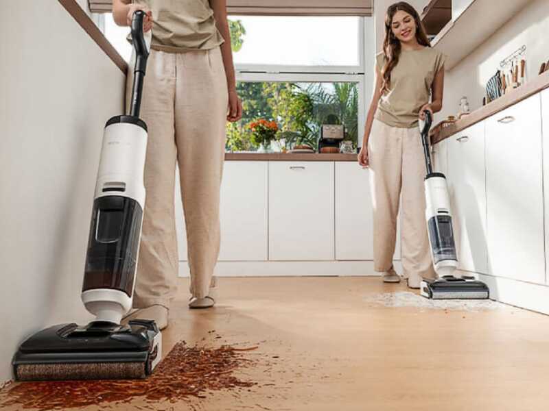 Tineco Floor One S5 Max - Lavapavimenti a batteria - 3 in 1: lava, asciuga e aspira