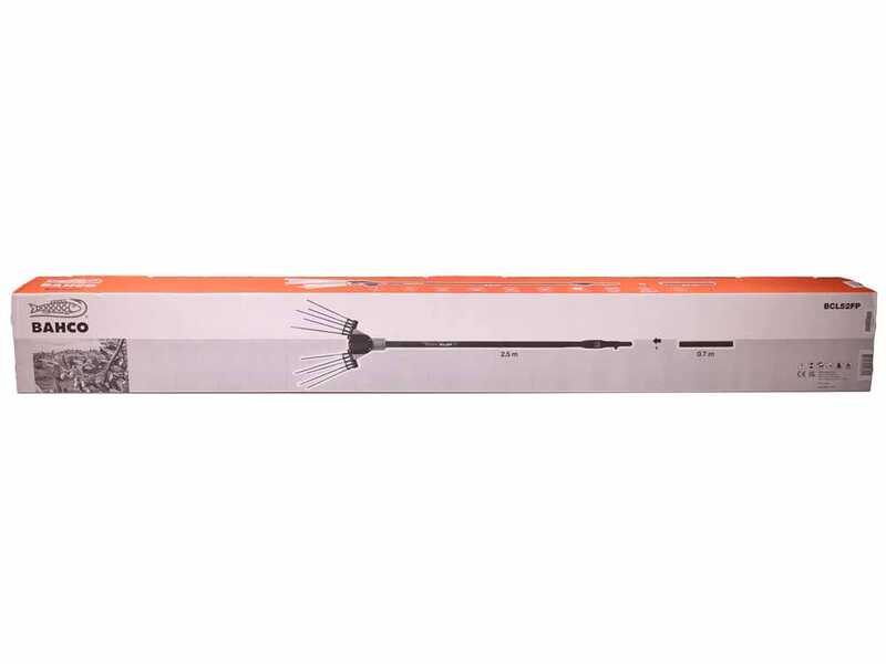 OUTLET - PICCOLI DIFETTI ESTETICI - Bahco BCL52TP 36V - Abbacchiatore elettrico a batteria - Asta telescopica in carbonio da 216 - 296 cm