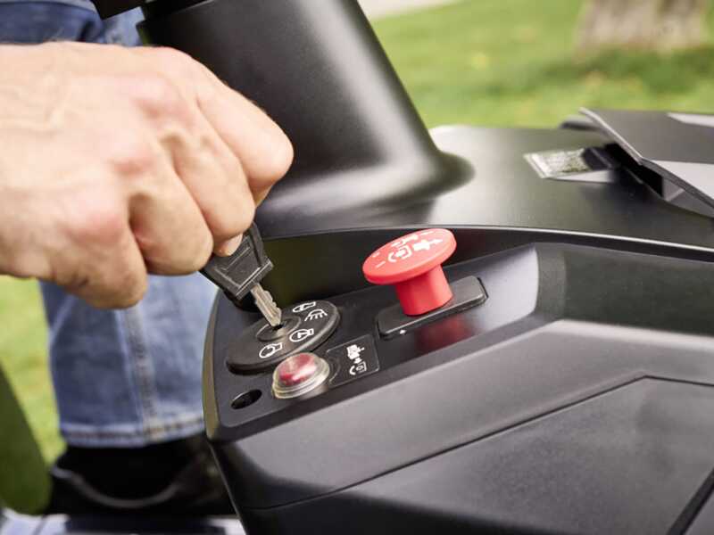 AL-KO Easy 13-92.6 CS-A - Trattorino tagliaerba - Trasmissione continua CVT - Scarico laterale
