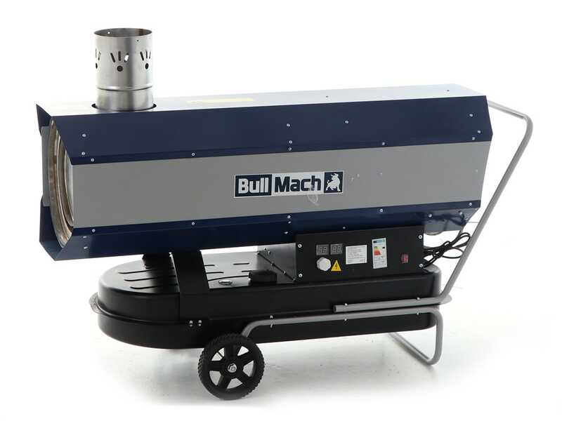 OUTLET - DIFETTI ESTETICI - BullMach BM-IDH 80 - Generatore di aria calda diesel 80kW - A combusione indiretta