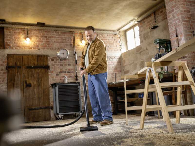 Karcher WD 5 Control P S 25/5/22 - Bidone Aspiratutto - Fusto in Inox 25 lt - 1200W