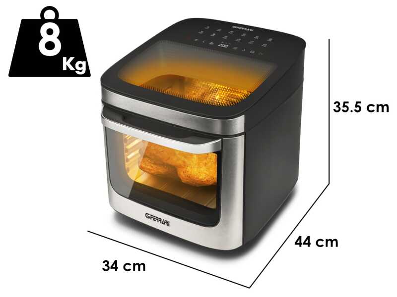 G3 Ferrari Lux 13 - Friggitrice ad aria multifunzione 13L