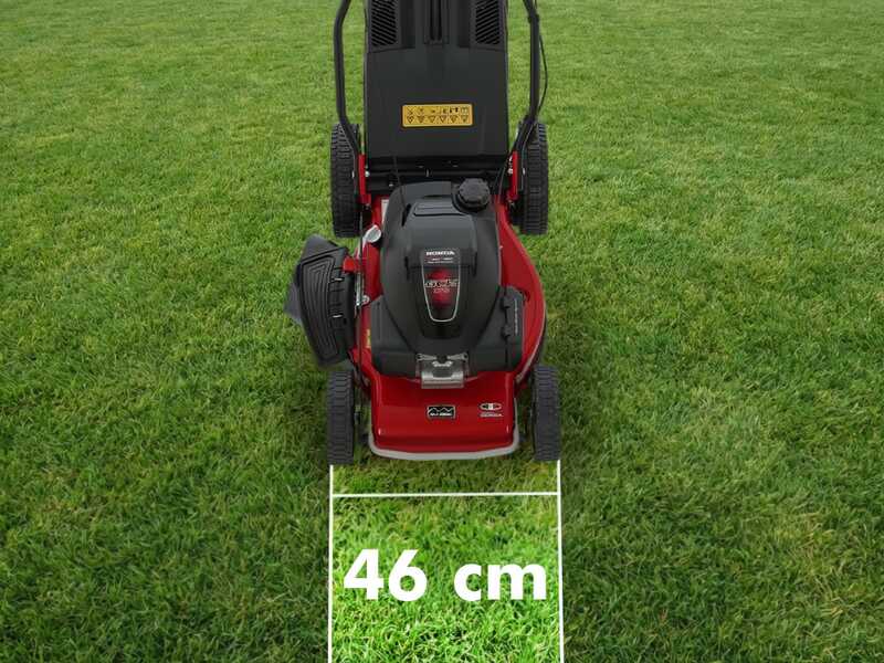 Marina Systems AGRI 46 SH ZHW - Tagliaerba a scoppio trazionato - Motore Honda GCVx 170