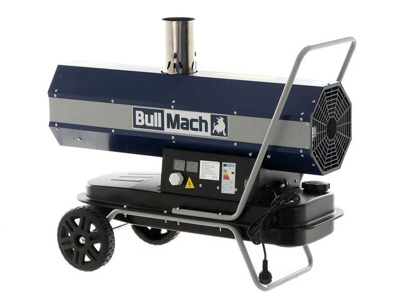 OUTLET - PICCOLI DIFETTI ESTETICI - BullMach BM-IDH 20KW - Generatore aria calda diesel - A combustione indiretta