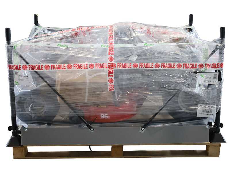 Snapper ERX96 - Trattorino taglierba a batteria 72V/28Ah - scarico laterale e mulching