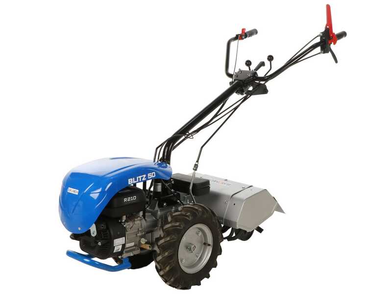 OUTLET - UTILIZZATO PER PROVA - EuroMech BLITZ  50 - Motocoltivatore a benzina - Yagmur R210 - 7 HP
