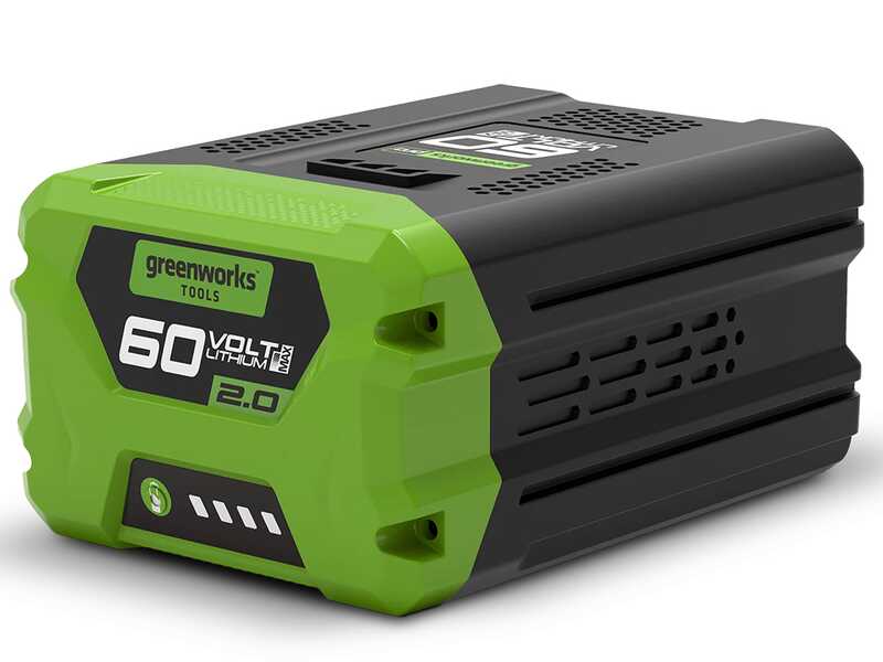 Greenworks GD60LM46SP - Tagliaerba semovente a batteria 60V 2Ah - Taglio 46cm