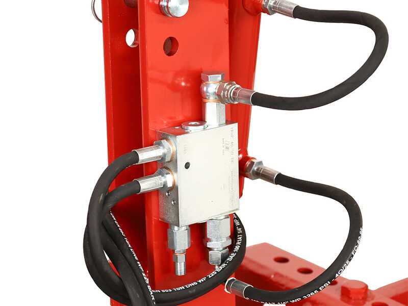 VRIS-01M - Aratro reversibile voltaorecchio a scalpello - Per trattori con attacco a tre punti - Ribaltamento idraulico