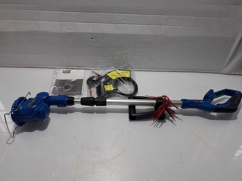 OUTLET - SENZA IMBALLO ORIGINALE - Tagliabordi a batteria Hyundai LCGT777-1 - SENZA BATTERIA E CARICABATTERIA