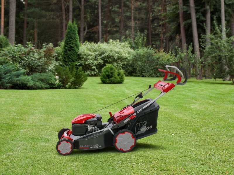 OUTLET - SENZA IMBALLO ORIGINALE - Efco LR 53 TKE AllRoad PLUS 4 - Rasaerba a scoppio semovente - Motore Emak K 655i OHV da 166 cc - Avviamento elettrico