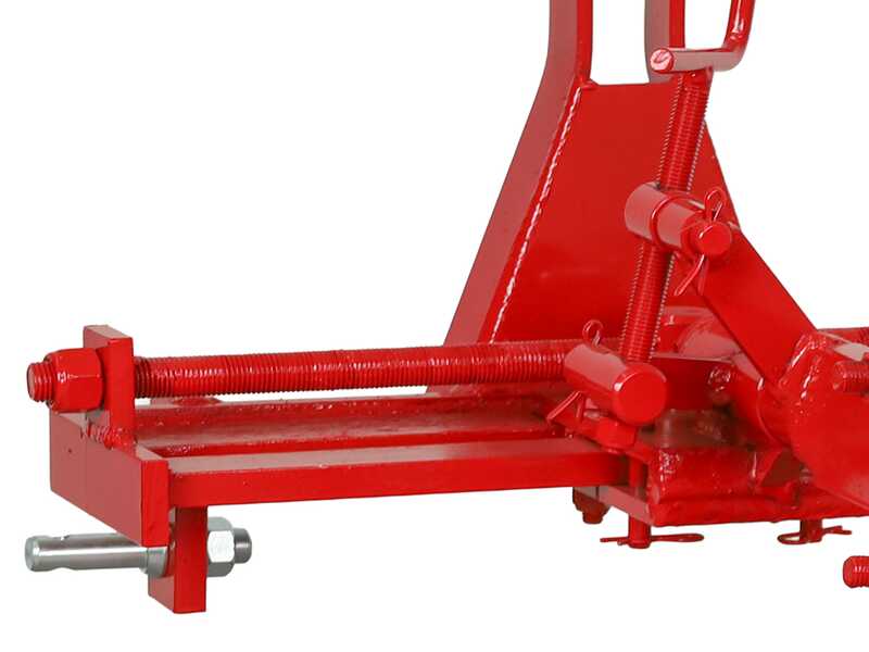 MDS-01C - Aratro monovomere a scalpello - Spostamento manuale a vite - Per trattori con attacco a tre punti