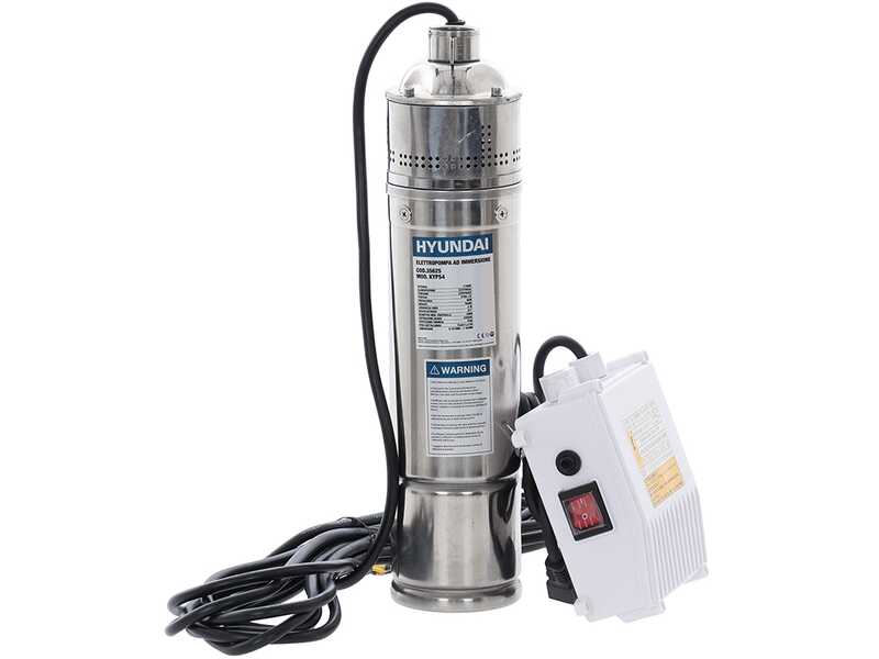 Hyundai KYPS4 - Pompa sommersa di profondit&agrave; per acque chiare - 1100W