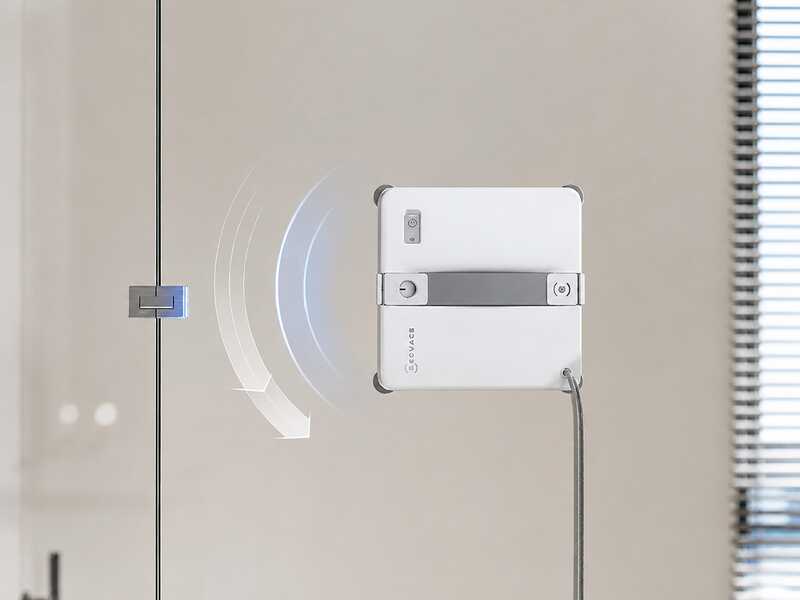 Ecovacs WINBOT MINI 2 - Robot lavavetri elettrico - Gestione tramite app
