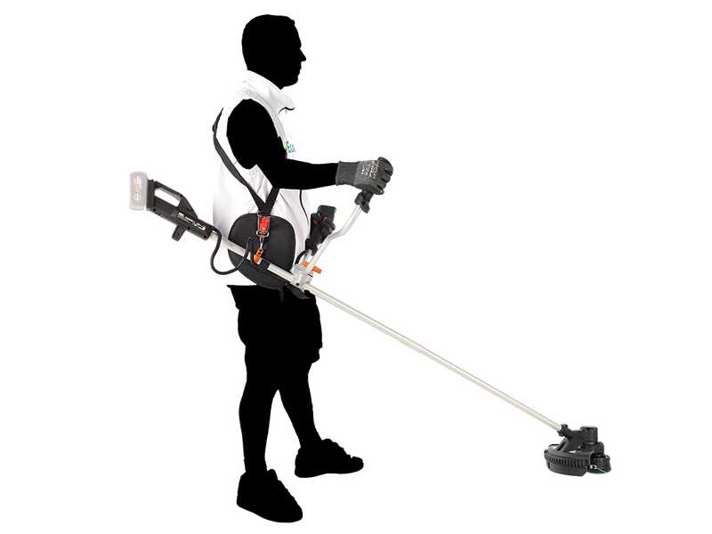 Worx Nitro WG082E - Decespugliatore a batteria - 20 V - SENZA BATTERIE E CARICABATTERIE