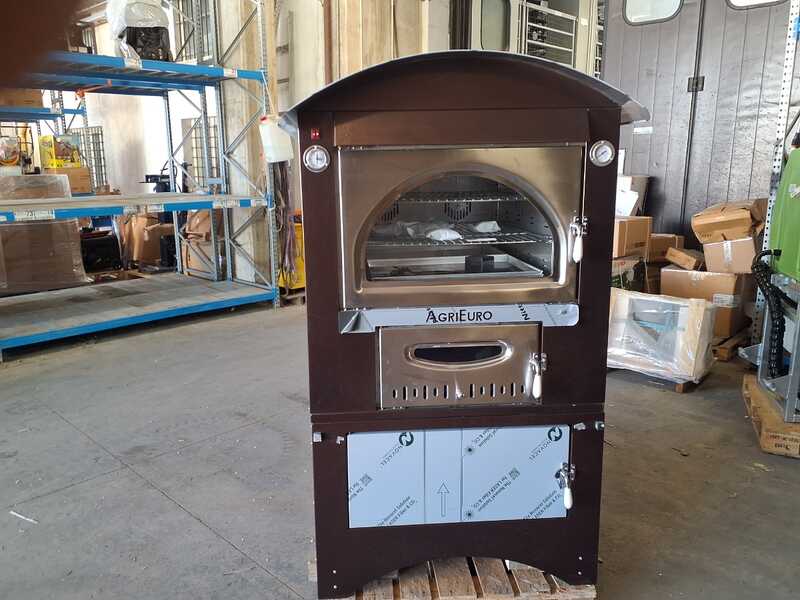 OUTLET - PICCOLI DIFETTI ESTETICI - Forno a legna da esterno Maximus 100 Deluxe EXT INOX - Smalto ramato