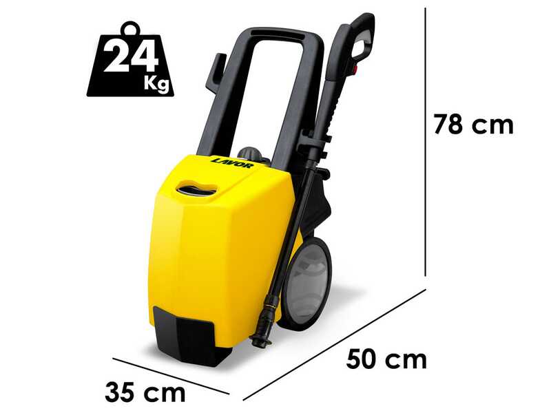 OUTLET - DA ESPOSIZIONE - Lavor Advanced 1108 - Idropulitrice elettrica ad acqua calda - 145 bar max - 450 l/h