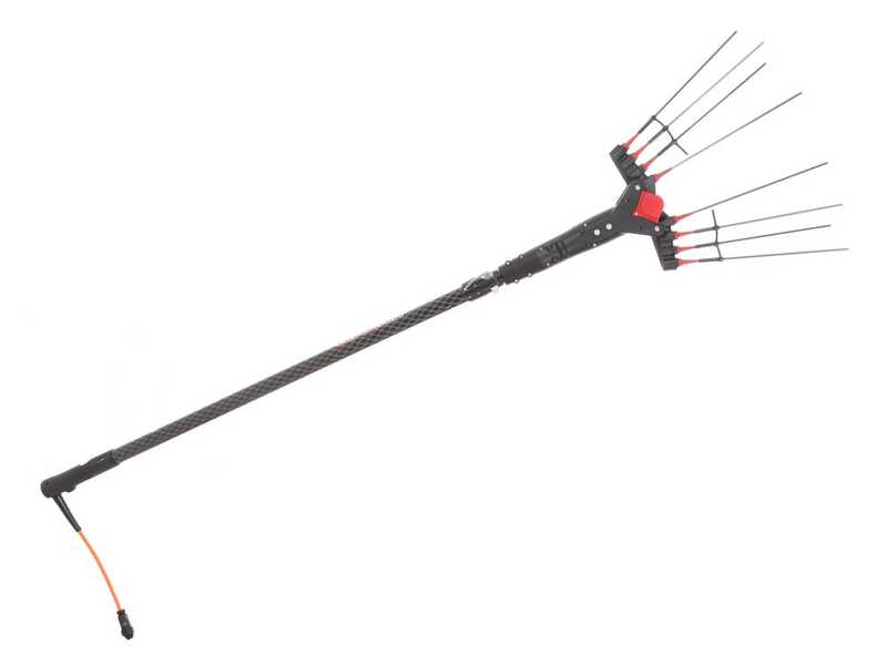 OUTLET - DA ESPOSIZIONE - Castellari Vertigo Carbon L 30V - Abbacchiatore elettrico a batteria - 240 / 320 cm