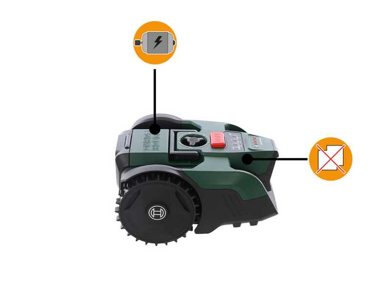 Bosch VISIMOW18V-200 - Robot Tagliaerba - Senza impianto - 18V/5Ah