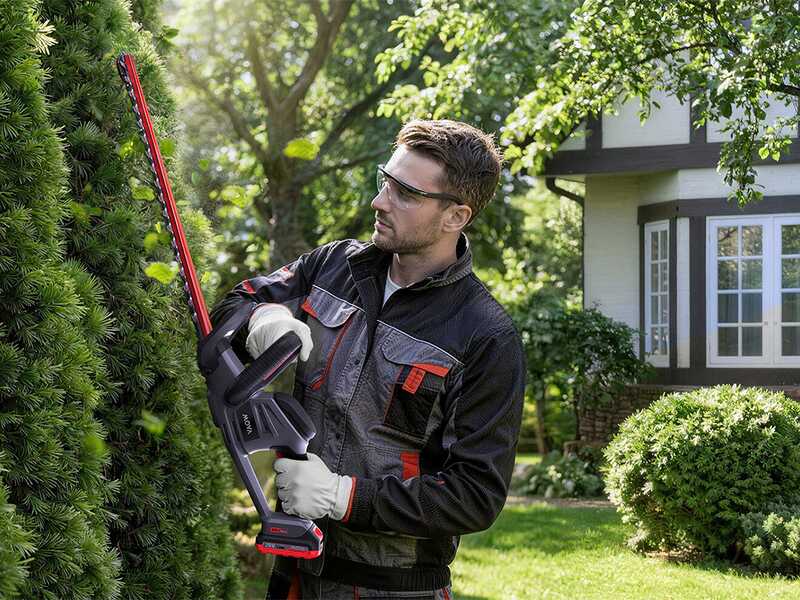 MOVA GH221 - Tagliasiepi a batteria - 20V 2Ah - Lama da 55 cm