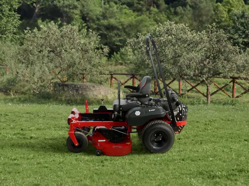 Blue Bird ZTR 50L PRO - Trattorino rasaerba a raggio zero - Scarico laterale e taglio mulching