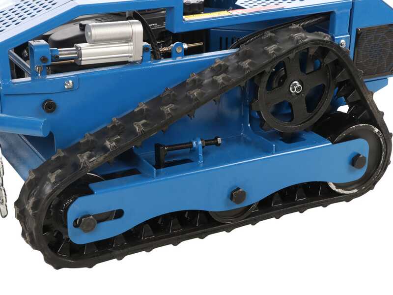 Hyundai Raptor RG540 - Robot Trinciaerba cingolato ibrido (scoppio + batteria) - Radiocomandato