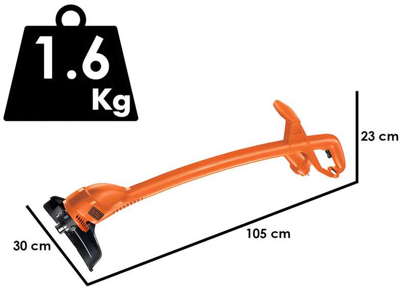 OUTLET - PICCOLI DIFETTI ESTETICI - Black &amp; Decker GL360-QS - Tagliabordi elettrico - 350 W