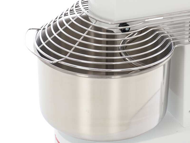 Seven Italy GH H 30 TR 2 V - Impastatrice a spirale - Da 25 Kg trifase a 2 velocit&agrave; ad alta idratazione